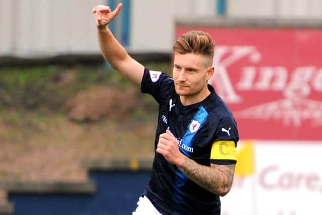 Raith Rovers captain Euan Murray - credit- Fife Photo Agency
