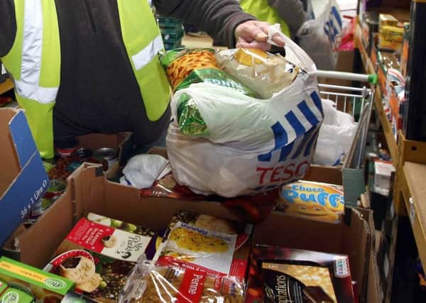Foodbanks are struggling to meet the demand for services.