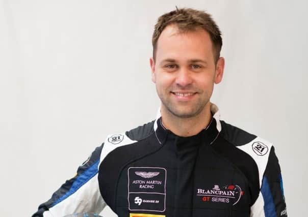 Kirkcaldy racing driver Jonny Adam
