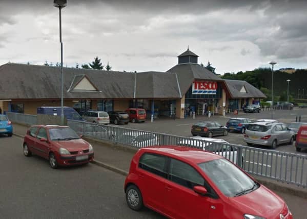 Tesco in Cupar.