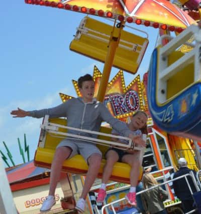 The funfair brings thousands of people to the town