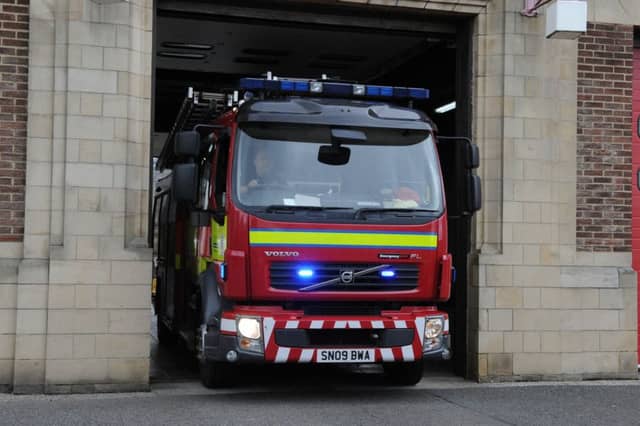 There was a deliberate fire at Wellesley Road in Methil.
