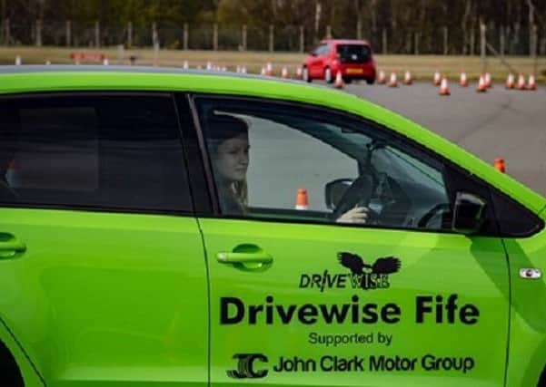 Drivewise held an event for 120 Glenrothes secondary pupils at the Leuchars Station (MOD) base last week.