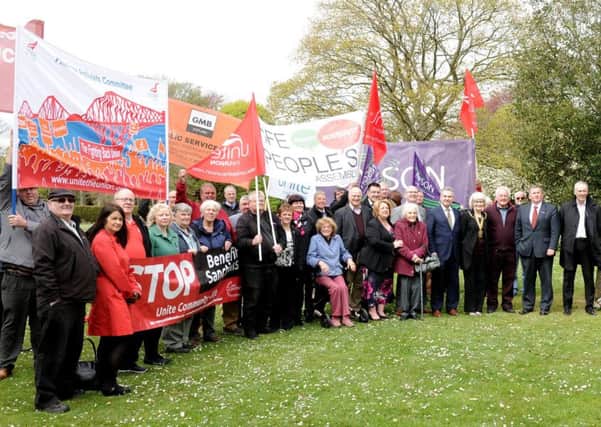 Workers' Memorial Day at Beveridge Park (Pic: George McLuskie)