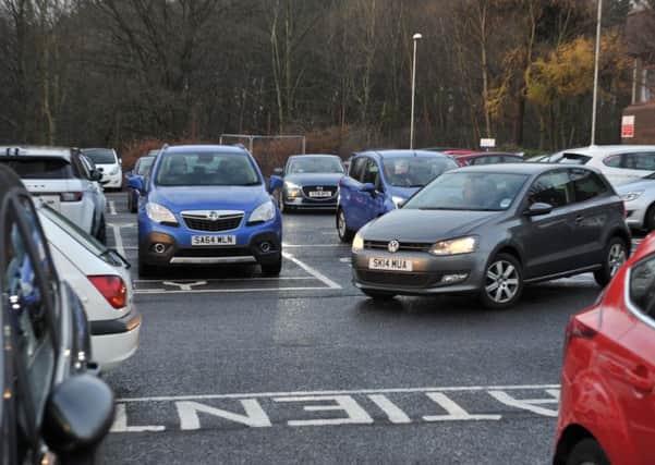 Kirkcaldy Health Centre, Whyteman's Brae, where car parking for patients is problematic (Pic: George McLuskie)