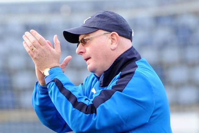 Raith Rovers manager John McGlynn. Credit- Fife Photo Agency