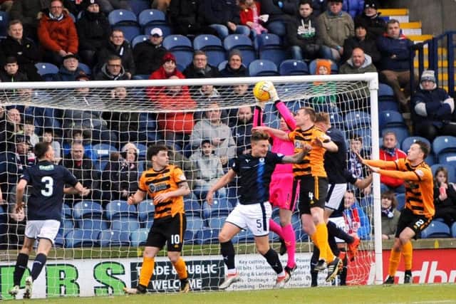 The 'keeper joined from Peterhead and made 22 appearances between the sticks in 2017-18 before being released (Fife Photo Agency)