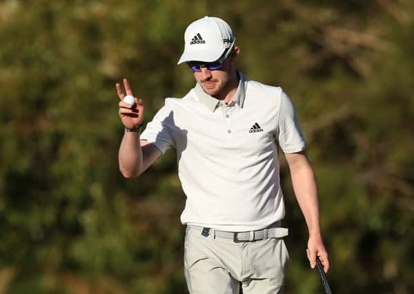 Connor Syme says the health and and fitness is a "massive" part of life for a tour golfer. Pic by Paul Kane/Getty