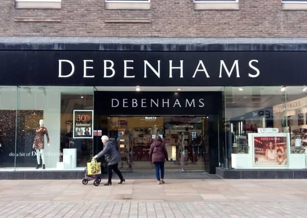 Debenhams in Kirkcaldy High Street (PIc: FPA)