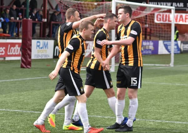 East Fife's celebrations soon turned sour at Stenny.