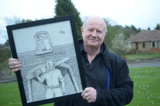 The work of artist Les McConnell will also feature as part of a major exhibition at the Corrie Centre. (Pic G McLuskie).