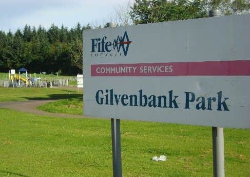 The eight-year-old was reported missing while visiting Gilvenbank Park in Glenrothes.