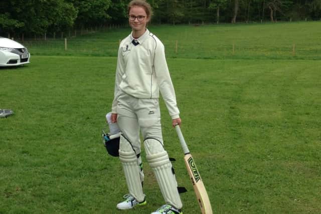 Emma Halliwell played for the senior side at just 15-years-old.