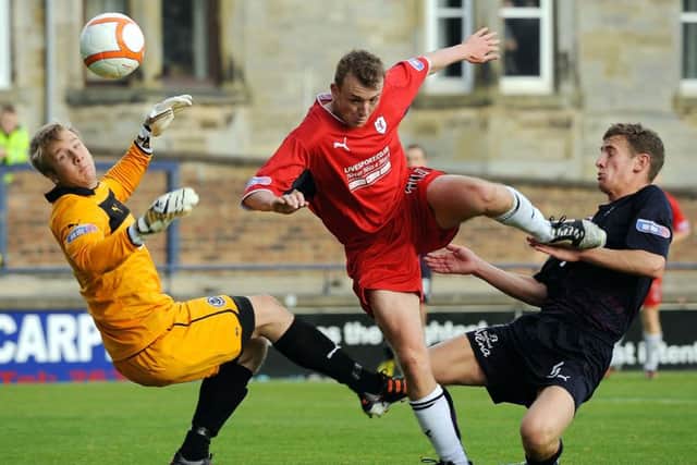 Spence topped the chart in the Ramsdens Cup winning season with nine goals