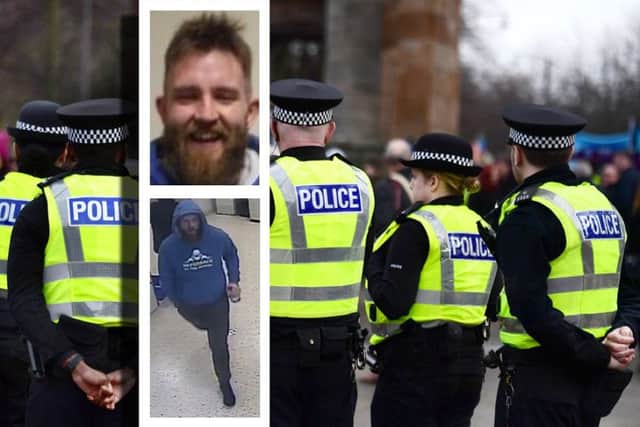 Police say the public should not approach Andrew Waddell.