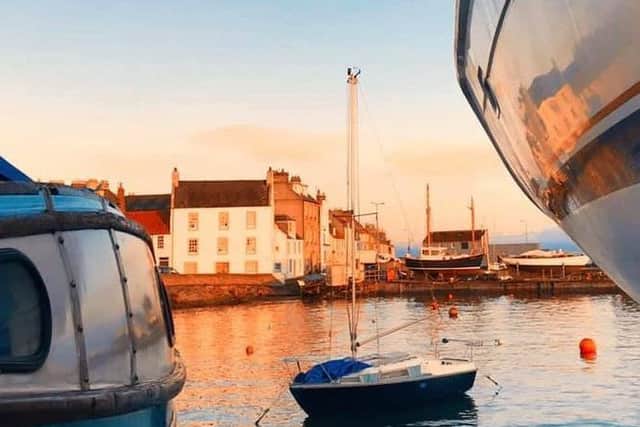 St Monans Harbour. Pic: Stella Gooding.