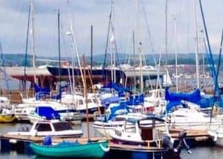 Tayport Harbour. Pic: Pat Kemp.