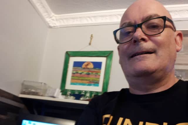Mic issues...Stephen Mackay from Cupar called on AbilityNet for support when a mic started playing up during his weekly radio show. His wife Trudi also got a helping hand with some smart phone issues. The couple were delighted with the free, professional and friendly service they received.
