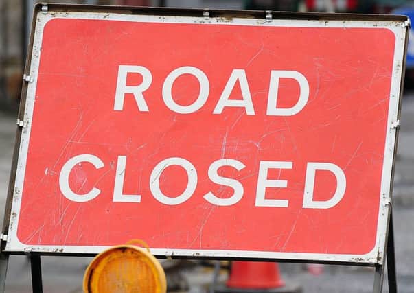 Drivers have been warned of the closures.