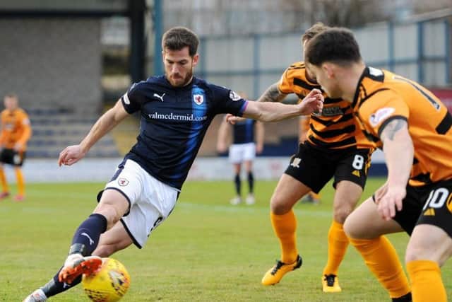 Liam Buchanan is one of four players released by John McGlynn this week