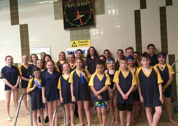 The Cupar and Distric swimmers certainly made a splash at the Novice Leagues.