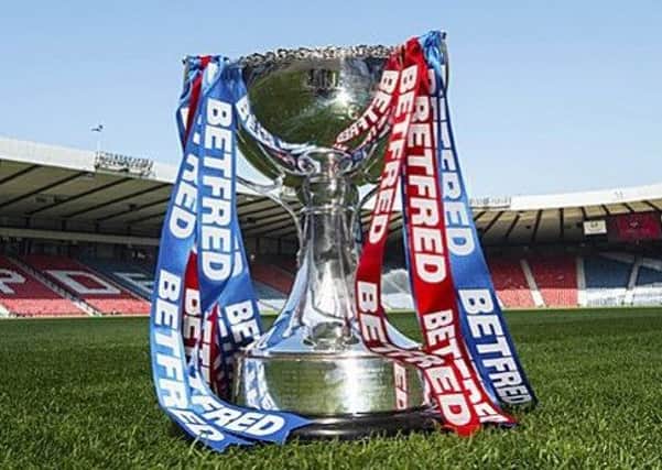 The Betfred Cup draw takes place today at 1.30 p.m.