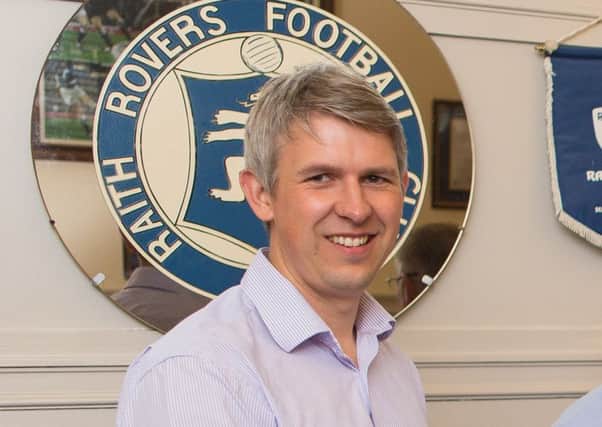 Raith Rovers director Ali More.
