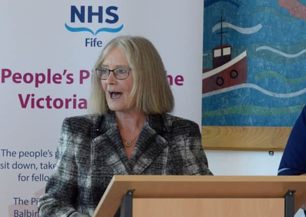 Tricia Marwick. chairman NHS Fife (Pic: George McLuskie)