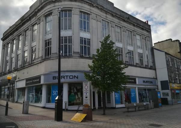 Burtons and Dorothy Perkins stores, Kirkcaldy