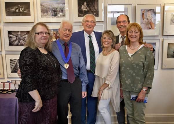 Jim Leishman, Provost of Fife was on hand to formally declare the Scottish International Salon of Photography open to the public.