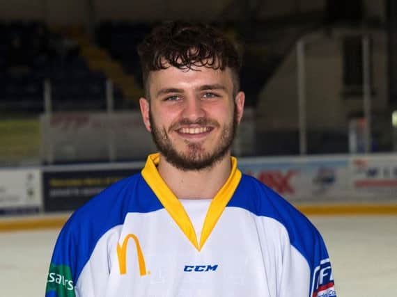 Chad Smith has re-signed for Fife Flyers for next season. Pic: Steve Gunn