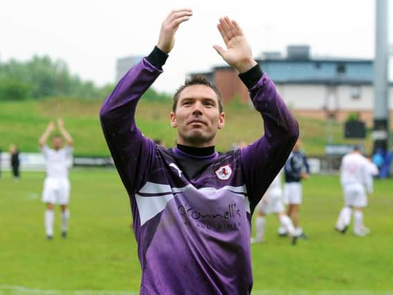 David McGurn, pictured in 2011, is returning to Raith Rovers. Pic: Neil Doig