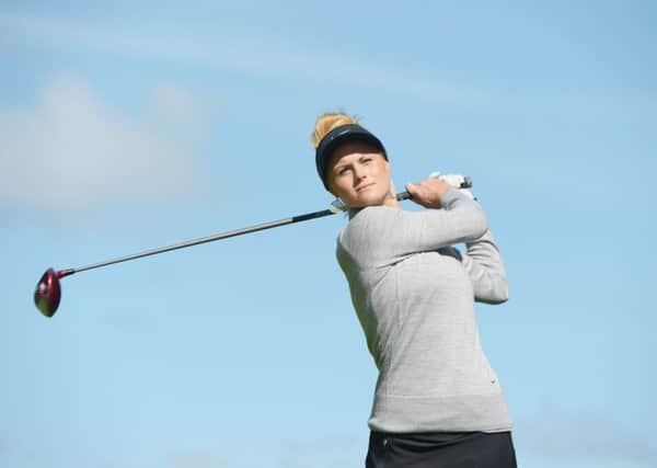 Carly Booth is one of the nation's leading female golfers. Pic by Phil Wilkinson.
