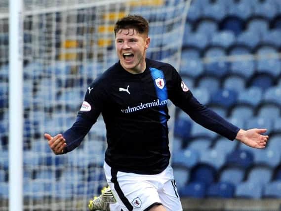 Kevin Nisbet looks set to leave Raith Rovers this summer. Pic: Fife Photo Agency