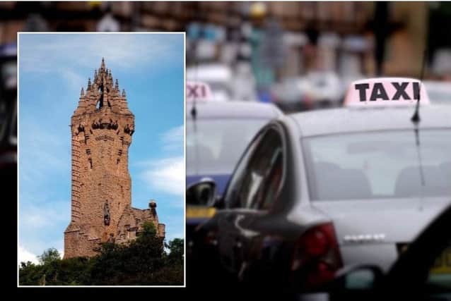 Young was found guilty of damaging the Wallace Monument in 2014.