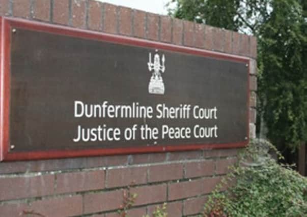 Alan Wright appeared at Dunfermline Sheriff Court