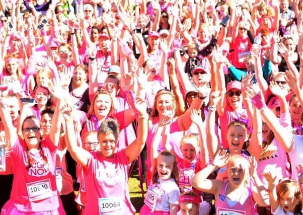 Thousands of Fifers are expected to take part in this weekend's Race for Life events. Pic: Fife Photo Agency
