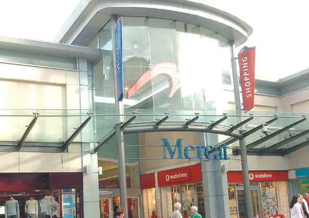 Entrance to the Mercat Shopping Centre