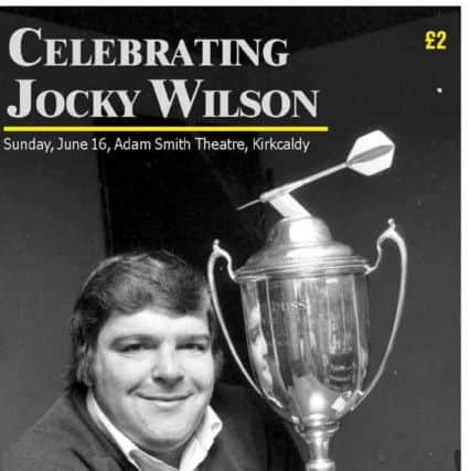 Celebrating Jocky Wilson - programme cover