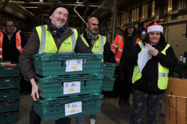 The Cottage's annual Christmas appeal delivery day helped hundreds of Fife families