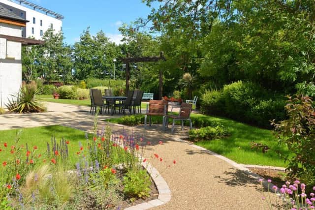 New garden at Victoria Hospice, Kirkcaldy