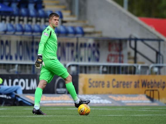 Ross Munro has joined Raith Rovers on loan from Ross County. Pic: Michael Gillen