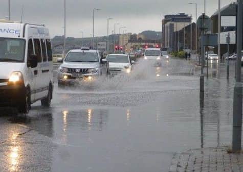 Kirkcaldy town cenre floods (Pic: Martin Blankenstein)