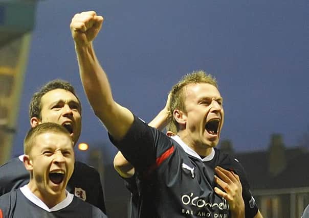 Mark Campbell was a commanding presence in the Raith defence between 2006 and 2011. Pic: Neil Doig