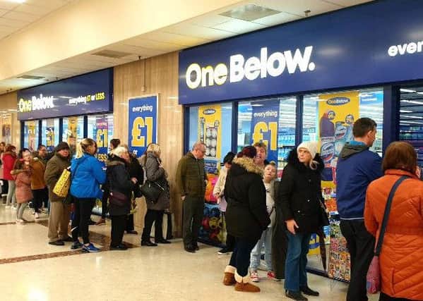 One Below is opening stores across the UK.