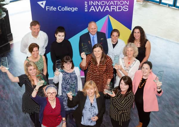 Fife College staff innovation winners