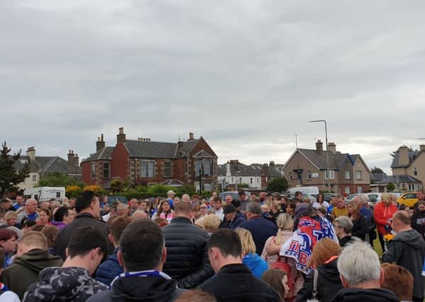 Family and friends paid tribute to Craig.