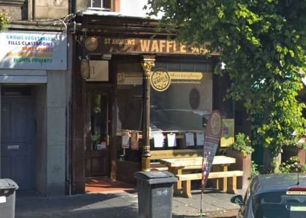 St Andrews Waffle Company has closed. Pic: Google.