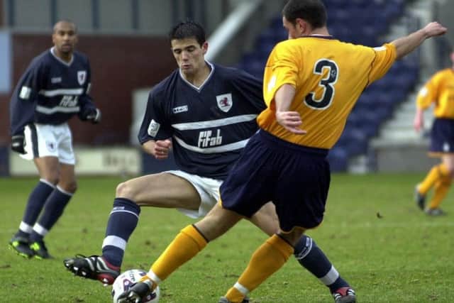 Arrived in Scotland in 2001 to sign for Raith. The Spaniard scored 22 times in a relegation campaign, prompting Dundee to sign him for £100,000. Was a big hit in his two seasons at Dens before earning a move to Rangers.