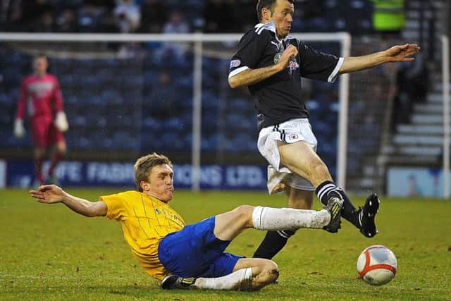 It was Nov, 2007 when the left back first arrived at Dens on loan from St Mirren, before making the move permanent, and going on to win the Challenge Cup the following year. Spent the 2012-13 season at Raith under Grant Murray.